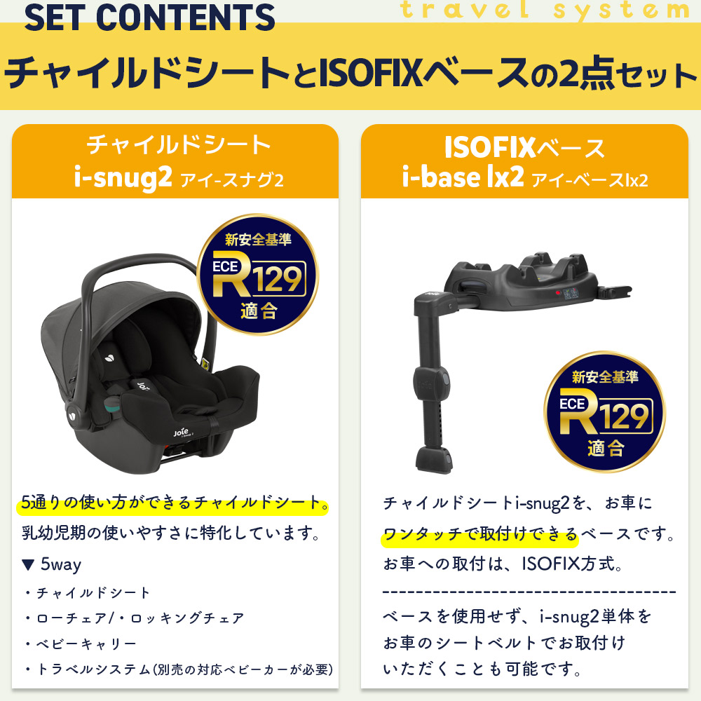 i-snug2（アイ-スナグ2）+i-base lx2