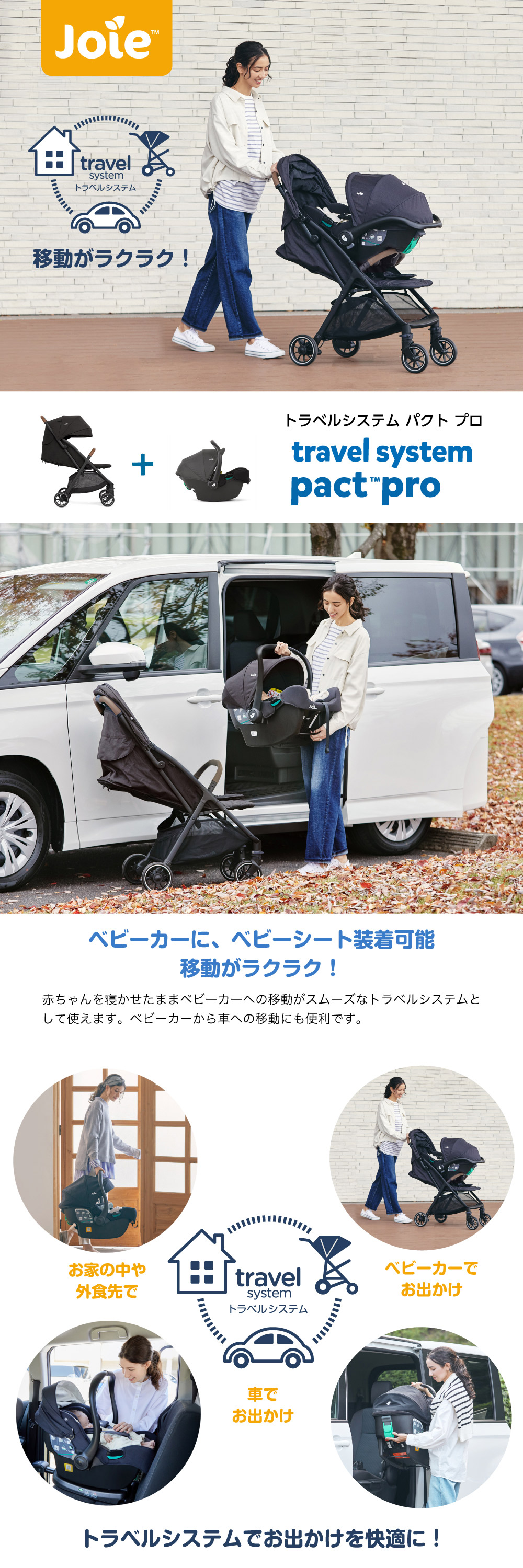 トラベルシステム2点セット パクト プロ