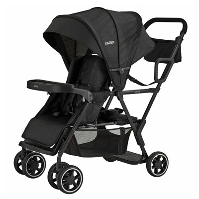 カトージ 二人乗りベビーカー 二人でゴー