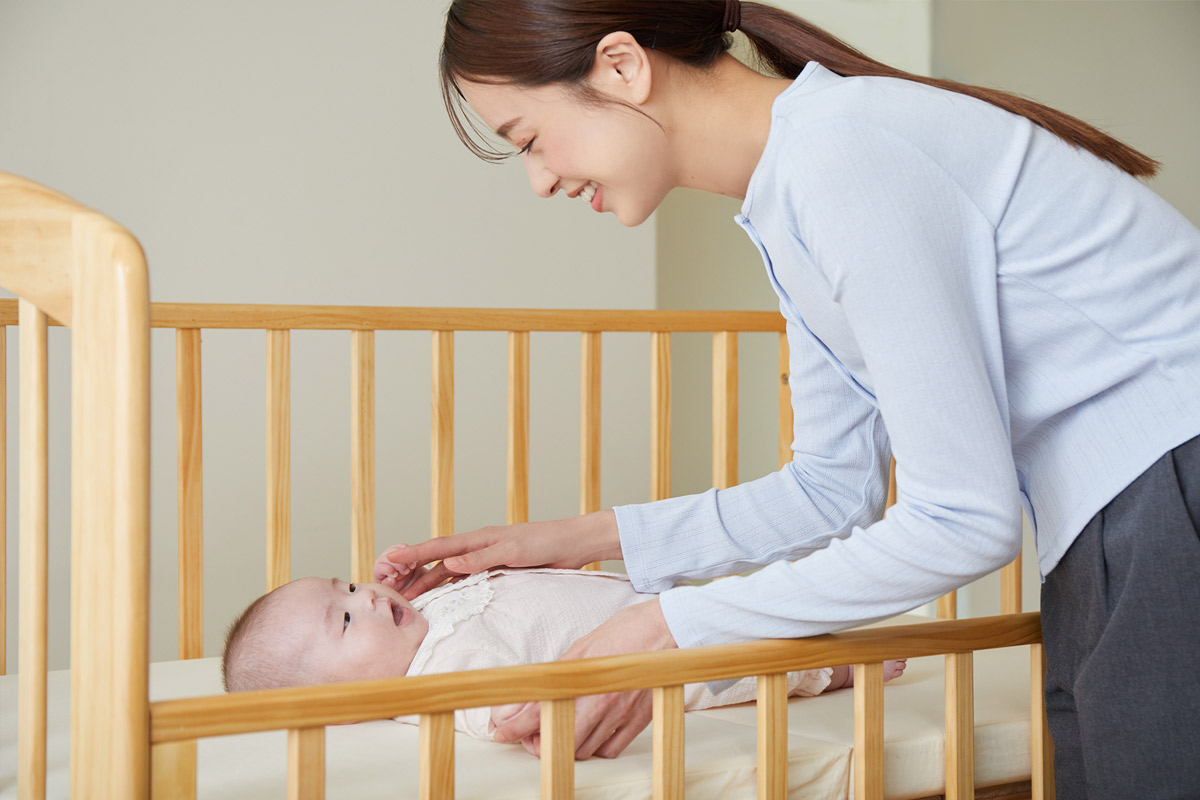 赤ちゃんのねんね ベビーベッド