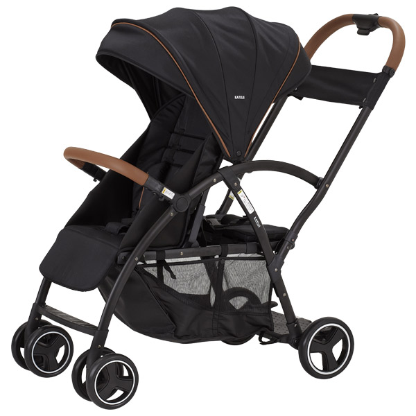 2-Seater next ブラック＆ブラウン