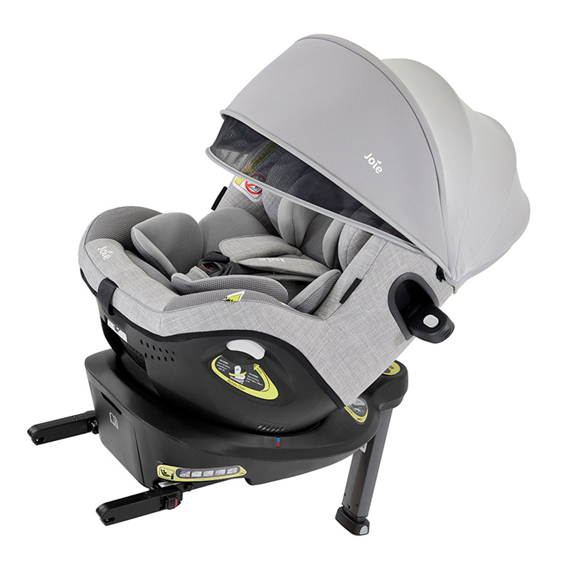 joie チャイルドシート アイアーク360°【isofix】幌付きで車内への  