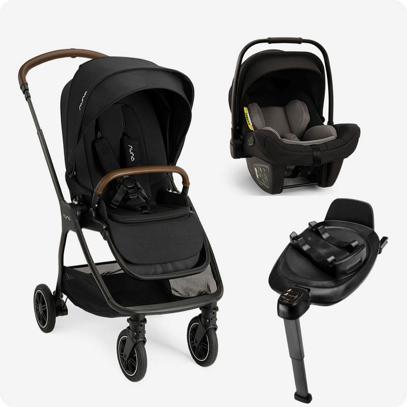 nuna トラベルシステム3点セット【isofix対応】 座席下に搭載の 